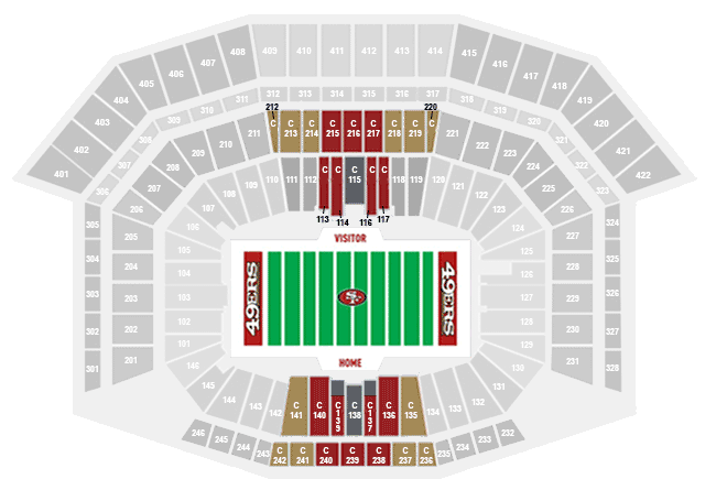 Official Levi's® Stadium SBL Marketplace - Read About SBLs